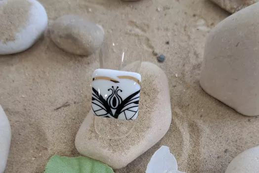 BAGUE CARRE
