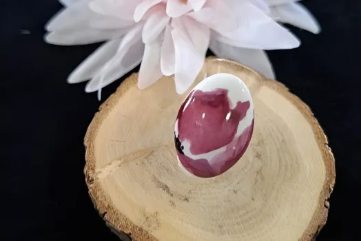 BAGUE OVALE GM FLEUR