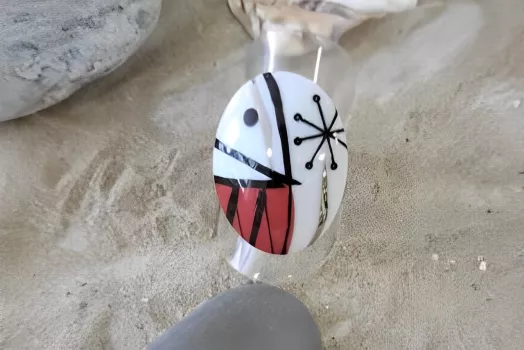 BAGUE OVALE