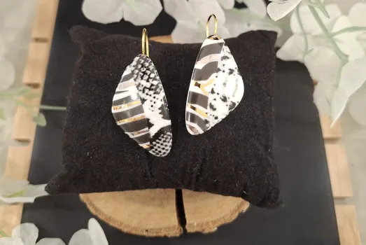 BOUCLE D'OREILLE ATOME
