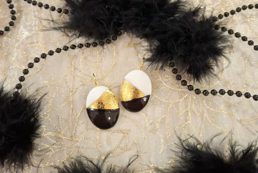 BOUCLE D'OREILLE OVALE