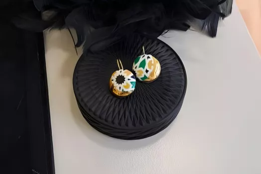 BOUCLE D'OREILLE RONDE  OR