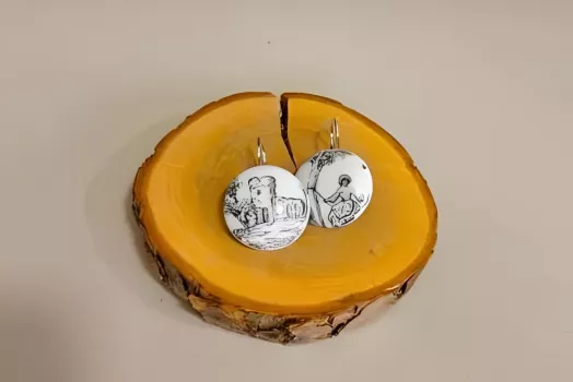 BOUCLE D'OREILLE RONDE