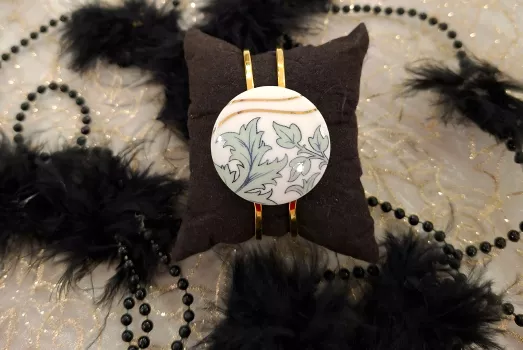 BRACELET MANCHETTE OR