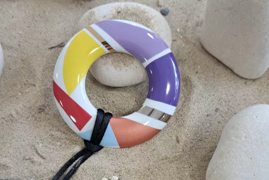 COLLIER ROND CREUX