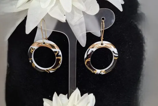 BOUCLE D'OREILLE CREOLE OR