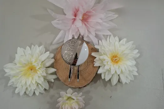 BRACELETS MANCHETTES ILONA PLATINE